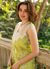 Gulkari By Asifa & Nabeel Embroidered Lawn 3 Piece Unstitched Suit AN25G D-GKL-03 LEMONADE DREAM